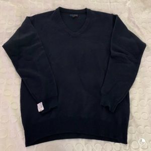 Black wool sweater. Non brand name.
